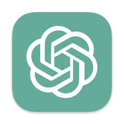 ChatGPT Mac app icon. Click to download in .icns format.